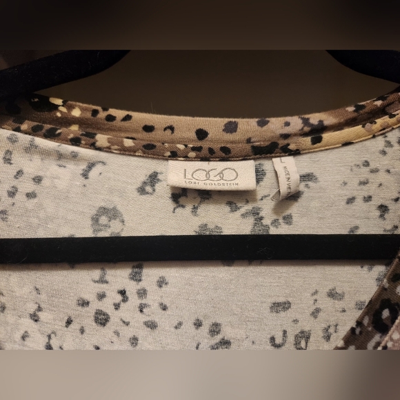 Logo leopard print top - Picture 2 of 3